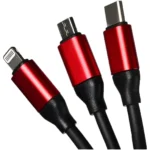 TypeC, Micro, Lightning 3ü Bir Arada Kablo