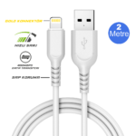 2 Metre Apple Lightning 5/7/8/ ve Plus Hızlı Şarj kablosu